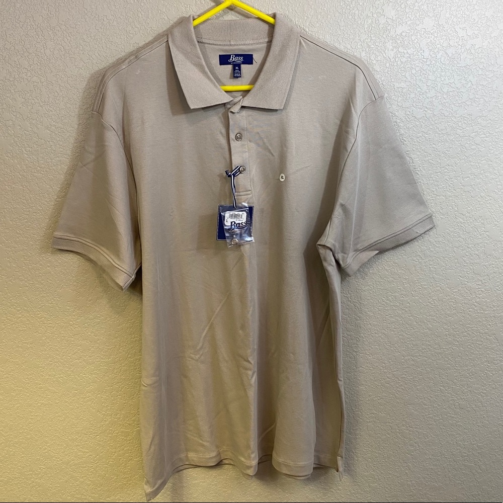 Bass Polo Polo Short Sleeve Shirt - Size XL - NWT